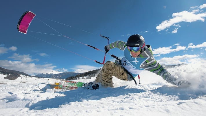 Alternative Activities Ski Holiday - Snow Kiting